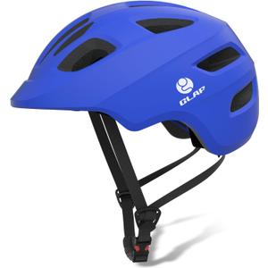GLAF Baby Bike Helmet Toddler Helmets for Girls Boys Multi Sport Adjustable for Scooter Bicycle Skateboard Cycling (S-M (20.4''-22'') (3-8 years), Matte blue)