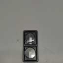 [2 Pack] Compatible with Samsung Galaxy Watch 5/Galaxy Watch 4 Screen Protector Case 44mm, Ultra-Thin Hard PC Bumper Protective Cover for 44mm (Silver/Clear)