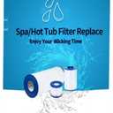 PAP150 Pool Filter Cartridge Replaces CC150,CCRP150,Ultral-C4,PP-C4,PP-C4-M,C-9415,R173216,59054300,Filbur FC-0687,160317,160355,160352L x OD: 31 1/8" x10 1/16",150 sq. ft.(1 Pack)