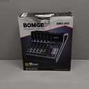 BOMGE Professional audio mixer 6 Channel Mixing Console with 99 DSP Effect,+48V Phantom, Bluetooth,USB Interface.2 AUX.FX Processor for studio recording & Live Performances