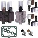 Transmission Solenoid Kit for Hond-a Accord Odysse-y Pilo-t TL CL MDX Replace#28250-P6H-024 28250-P7W-003 28400-P6H-013 28500-P6H-013