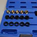 M14X1.25 Spark Plug Thread Repair Tool, Carbon Steel Rethread Kit, Portable Tap Plug Repair Set, High Durability