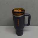 STANLEY Quencher ProTour Flip Straw Tumbler with Leakproof Lid 40 oz | Built-In Straw and Handle | Cup Holder Compatible for Travel | Insulated Stainless Steel Cup | BPA-Free | Twilight VRT