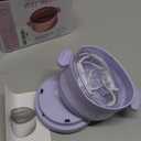 Wax Warmer for Hair Removal, 16.9oz Portable Electric Wax Heater Machine for Hard and Soft Wax Beads, Fast Heating for Home Gentle, Salon Warmer for Braizlian Waxing, Body, Bikini, Eyebrow, Purple