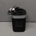 Small Portable Space Heater for Indoor Use - VOCRS 1500W PTC Electric Heater with Thermostat, Remote Control, 12H Timer, Eco and Fan Mode, Rapid and Safe Heating for Bedroom, Office