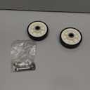 BlueStars 12001541 303373K Dryer Drum Support Roller Kit  Compatible with Maytag Crosley Jenn-Air Dryers - Replaces 303373 3-3373 Y303373 12001541VP W10116741-2 Packs