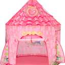 JOYIN Princess Tent Girls Large Playhouse Kids Castle Play Tent for Children, Pop Up Play House for Toddlers Indoor and Outdoor Games