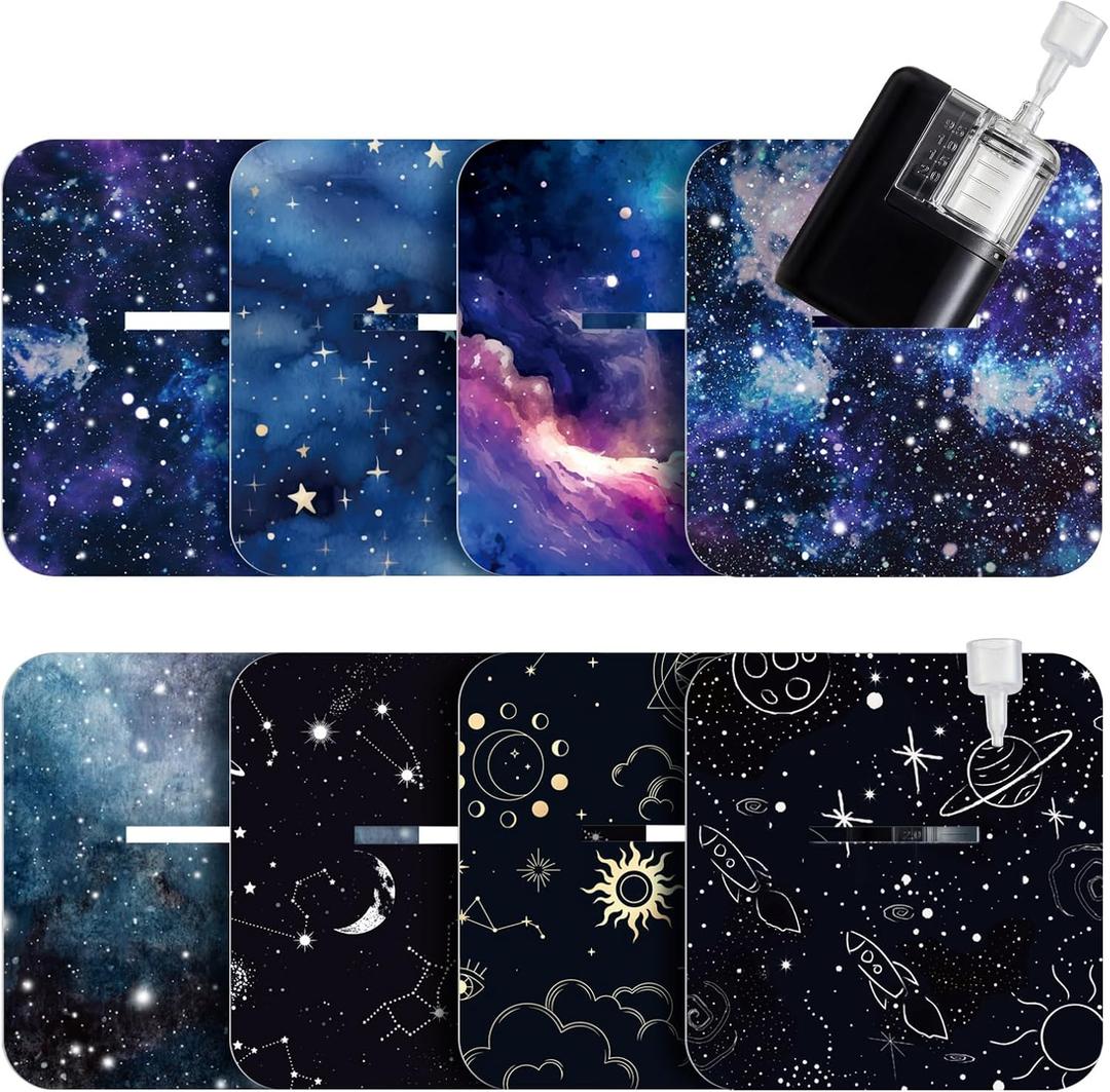 Geiserailie Adhesive Patches Compatible, CGM Waterproof Adhesive Over Patches, Galaxy Tape Stickers (Compatible with Mobi Pocket,Square)