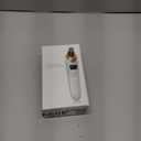 2026 Pore Vacuum, USB Rechargeable Blackhead Remover Vacuum,3 Levels Adjustable Pore Vacuum Blackhead Remover, with 5 Suction Power,6 Probes,Face Vacuum Pore Cleanser for Women & Men-White