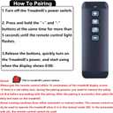 New Treadmill Replacement Remote Control Only Compatbile with LONTEK CW1F U18F Treadmill