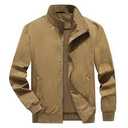 Outdoor Jacket Khaki Brown, Size Large