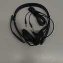 Cyber Acoustics Stereo Headset (AC-204), 3.5mm Stereo & Y-Adapter, Home, K12 School Classroom and Education