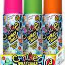 JA-RU Sidewalk Chalk Spray (3 Cans Assorted) Kids Driveway, Yard Liquid Colored Chalk. Field Marking Line Spray Temporary Markers. Washable Outdoor Art Set.