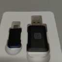 for Apple Carplay Wireless Adapter, 3X Fast Auto-Connect, No Latency, Plug&Play, Wireless Carplay Adapter, 2025 Mini Car Play Dongle for iPhone 6~17, Fit for 927+ Cars,USB A/C,Matte Black