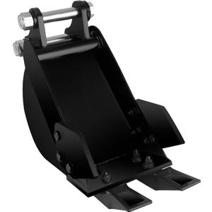 Mini Excavator Bucket Attachments - 200mm Backhoe Bucket Mini Excavator Accessories Parts for Excavators up to 2 Tons