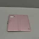 Wallet Case for Google Pixel 10a, RFID Blocking Credit Card Holder, PU Leather Folio Flip Kickstand Protective Shockproof Cover for Pixel 10a (Pink)