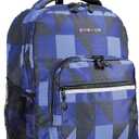 J World New York Sunrise Rolling Backpack, Block Navy, One Size