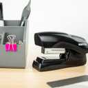 Bostitch Office Heavy Duty Stapler, 40 Sheet Capacity, No Jam, Half Strip, Fits into the Palm of Your Hand, For Classroom, Office or Desk, Black