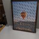 Picture Frames 14x18 Brown Poster Frames without Mat for Wall Vertical or Horizontal Decor