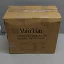 Food Dehydrator Machine - 5 Stainless Steel Trays, Digital Adjustable Timer, 400W, 176F, Temperature Control, Mini Dryer for Jerky, Herb, Meat, Beef, Fruit and Dog Treats, Model 2015YJ, Silver