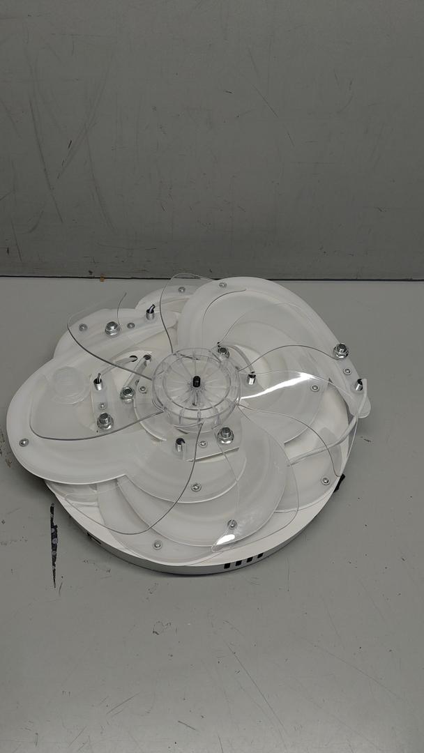 Modern Living Room LED Ceiling Fans with Lighting White