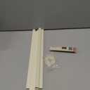 Delamu Beige Cord Hider, 85in Cord Covers for Wires on Wall, One-Cord Cable Hider, Wire Hiders Wire Covers for TV Cords on Wall, Easy Mount Cable Cover Management Kit, 6X L14.2 W0.59 H0.4in, Beige