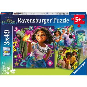Ravensburger Disney Encanto 3x49 Piece Jigsaw Puzzle Set for Kids - 05657 - Every Piece is Unique, Pieces Fit Together Perfectly