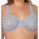 Smart & Sexy Women's Signature Lace Unlined Underwire Bra, 42DD
