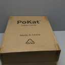 PoKat 27.5'' Tall Table Lamps for Living Room Set of 2, Ceramic Bedroom Lamps for Night Stands, Modern Bedside Lamps for Bedroom Living Room, Nightstand Lamps for End Table, Hallway, Gold and White