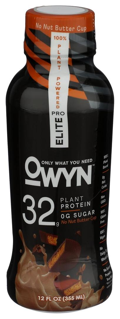 OWYN No Nut Butter Cup Pro Elite Plant Protein Shake, 12 FZ