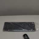 Logitech MK270 Wireless Keyboard and Mouse Combo for Windows, 2.4 GHz, 8 Multimedia Keys, PC, Laptop, Wireless Keyboard Compact Mouse Combo - Black