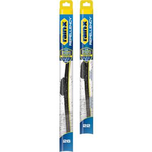 Rain-X 810356 Repellency Water Repellent Wiper Blades, 26" & 22" Windshield Wipers, All Weather Streak-Free for Enhanced Visibility w/Water Repellency Formula 