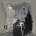 Pilates Socks for Women, Non Slip Grip Socks for Yoga, Barre, Hospital, Grippy Socks Womens Gifts, 4 Pairs (Small-Medium, 1 Blue/White/Gray/Black- 4 Pairs)