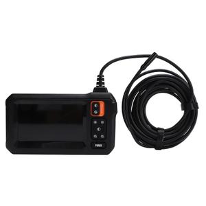 Industrial Endoscope 1080P HD 8mm Lens Pipe Inspection Camera with 4.3 Inch IPS Screen and 16.4ft Cable