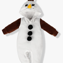 Hifot Baby Girl Boy Romper Newborn Clothes My First Christmas Long Sleeve Jumpsuit White(Size 100)