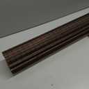 UNISHADES Cordless Bamboo Roman Shades for Windows, Blinds Size (36" W 64" H) Colour (BDP-Espresso)