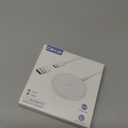 Magnetic Wireless Magsafe Charger iPhone: Fast Charging Pad for iPhone 17/16/15/14/13/12 Series & AirPods Pro 4-2, Strong Magnet, Dual Ports, Case-Friendly, Lightweight for Travel Home Office Desk (White)