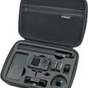SUREWO Surface-Waterproof DJI Osmo Action 5 Pro Carrying Case,Travel Portable Bag Compatible With DJI Osmo Action 5 Pro/4/3 Adventure Combo Accessories