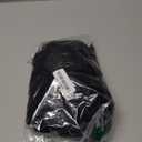 GOBLES Women's Sexy Velvet Long Sleeve Bodycon Elegant Mini Party Dress (Large, Black)