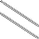 GeilSpace 1/2" x 42" Stainless Steel Pipe, 304 Pipe Nipple Fits Standard 1/2 Inch Threaded Pipes and Fittings, DIY Industrial Metal tube (2 PCS)