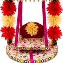 Bal Gopal Krishna Jhula Wooden Handcrafted for Home & Janamshtami