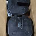 US Weight 40 Pound Canopy Weight Set of 4 and Carry Strap with No-Pinch Design - Easy Installation and Removal to Secure Tents, Canopies, and Umbrellas at Outdoor Events