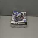 Ozeino 2.4GHz Gaming Headset Wireless with Flip Mic for Ps5, Ps4, PC, Gaming Headphones with RGB Light, 40Hr Battery Bluetooth Headset for Laptop, Mobile, Mac