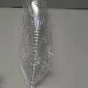 50 Pcs Disposable Plastic Martini Glasses for Parties 5oz, Unbreakable Clear Cocktail Dessert Parfait Glasses, Mini Martini Cups for Wedding Party Bowl Wine Ice Cream