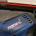 NANWEI Cordless Reciprocating Saw, 20V Brushless Motor 3500RPM Variable Speed, 2×2.0Ah Batteries, Tool-Free Blade Change, LED Light, 6 Blades, Portable for Wood/Metal/PVC Cutting (2.0Ah Batteries)