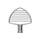 Beater for KitchenAid 4.5/ 5 Quart Tilt-Head Stand Mixer, Stainless Steel Mixer Paddle Attachment for Kitchen Aid, Stainless Steel Mixer Attachments for KitchenAid, Dishwasher Safe, Silver