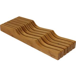 Oceanstar In-Drawer Bamboo Knife Organizer