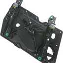 A-Premium Power Window Regulator with Panel Compatible with Volkswagen Golf 2010-2013 Front Passenger Side