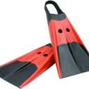 Voit Swim Fins Black and Red 2EXTRA Large (Size 11-13): Legendary Swim Fin Design, Unisex, Dual-Density Rubber Construction, Boost Speed and Comfort in The Water, Duck Feet