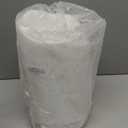 Homemory 6.3" x 12" Extra Large Outdoor Waterproof Candle with Auto 6-Hour Timer, White Plastic Made, Long Last for Months